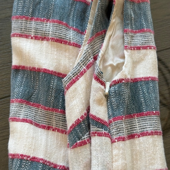 Anthropologie Holding Horses Striped Fringe Shift Dress 45077 - Picture 10 of 11